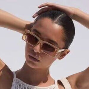 CULT GAIA Hera Sunglasses - Color Camel